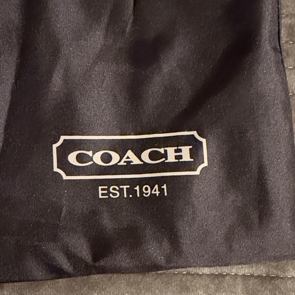 Coach Large Brown Drawstring Dust Bag - image 4